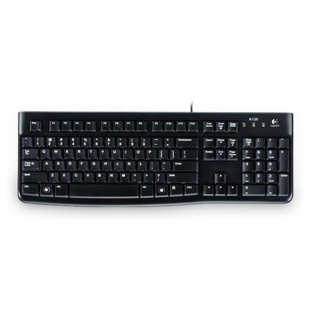 TASTIERA LOGITECH K120 USB BLACK 920-002517