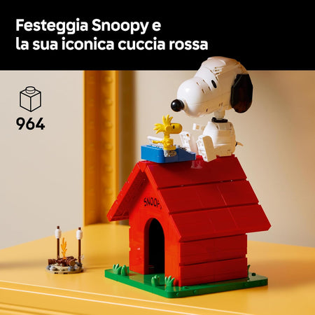 Lego Ideas - Peanuts: la Cuccia di Snoopy 21368