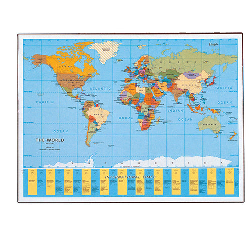 Sottomano Geographic Planisfero 40X53Cm 45350 Laufer