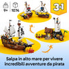 Lego Creator - Iconica Nave da Pirata 3 in 1 - 31387