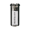 Scatola 6 Portachiavi Key Clip Nero Durable