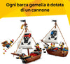 Lego Creator - Iconica Nave da Pirata 3 in 1 - 31387