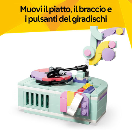 Lego Creator - Pianoforte Decorativo con Gatto 3 in 1 - 31392