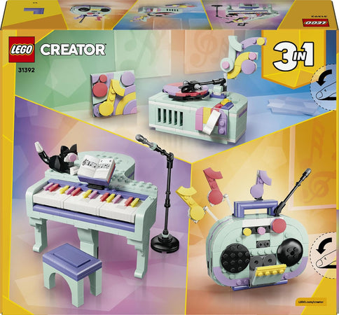 Lego Creator - Pianoforte Decorativo con Gatto 3 in 1 - 31392