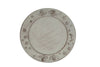 Biscottini SET 2 PIATTI IN LEGNO FINITURA BIANCO ANTICATO MADE IN ITALY