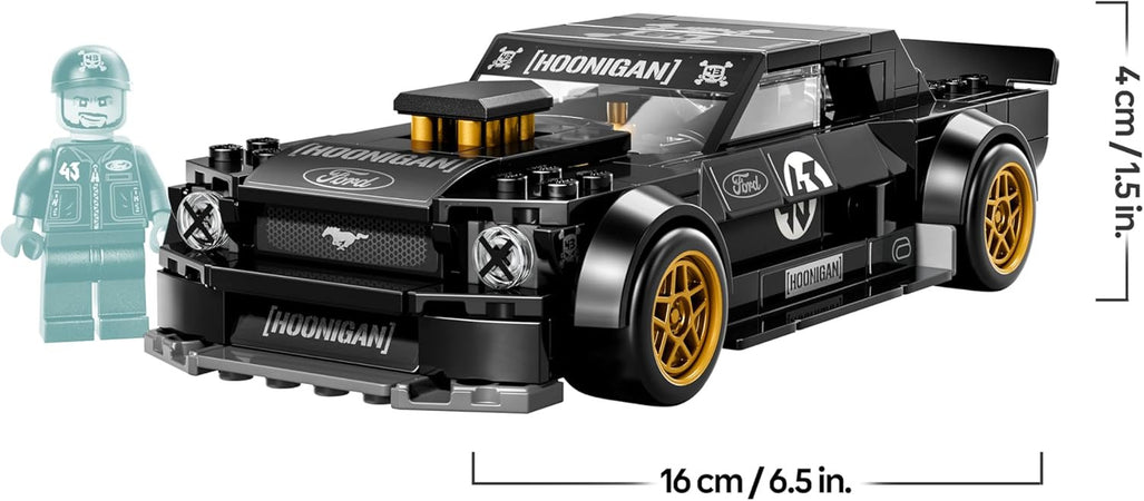 Lego Speed Champions Ford Mustang ‘65 Hoonicorn V1 di Ken Block 77262