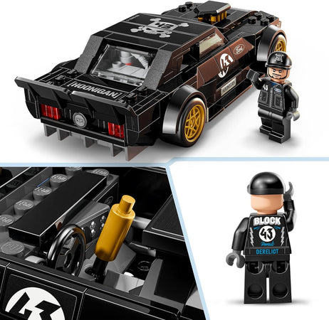 Lego Speed Champions Ford Mustang ‘65 Hoonicorn V1 di Ken Block 77262