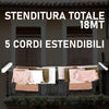 Stendino Estendibile 5 Corde Estensione fino a 3.6 mt uso Interno Casa Hotel B&B