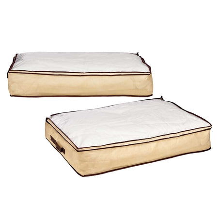 Scatole Portatutto TNT e PVC Kit 4pz Ideali per il Cambio Stagione Salvaspazio