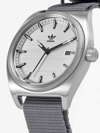 Adidas Orologio Analogico Quarzo Uomo con Cinturino in Nylon