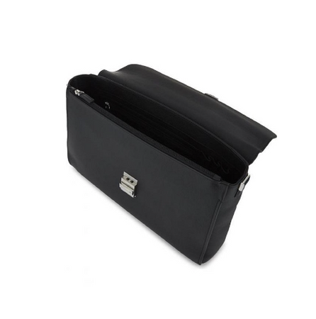 MontBlanc - Borsa con tracolla in pelle nera