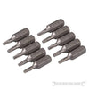 Punte in acciaio cromo vanadio con codolo esagonale 1/4 a taglio - PH - PZ - esagonale - T Silverline