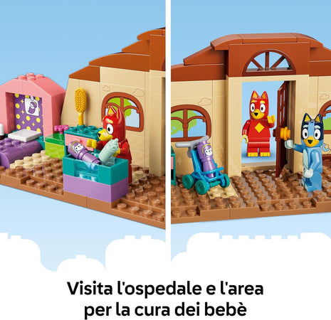 Lego Bluey - A Scuola con Rusty e Bluey 11221
