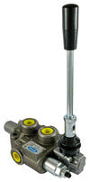 Distributore oleodinamico Ama basic da 3/8” 1 leva 40L/min per trattori