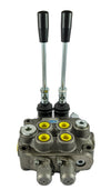 Distributore oleodinamico Ama a 2 leve doppio effetto - 40L
