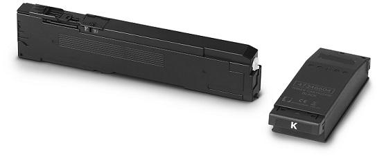 Black+Waste Compatible for OKI C 650dn-7K09006130