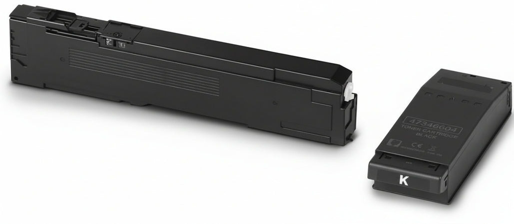Black+Waste Compatible for OKI C 650dn-7K09006130