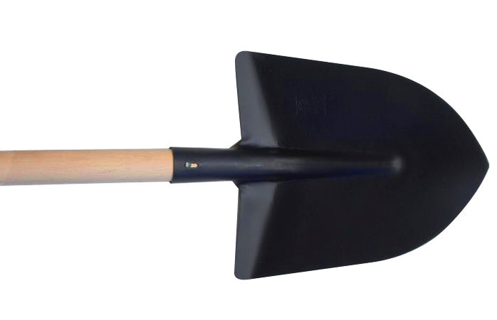 Badile a punta professionale 28,5x28 cm con manico