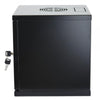 Armadio Rack 10'' a muro 6 unità Porta Cieca Nero