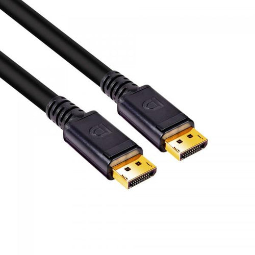 CLUB3D DISPLAYPORT 1.4 HBR3 CABLE MALE / MALE 4 METERS/13.12FT.8K @60HZ 24AWG - BLACK CONNECTOR