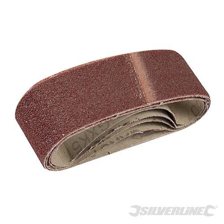 Nastri abrasivi 40 x 305 mm in ossido di alluminio per levigatrici offerta silverline freeshipping - Eternal Brico