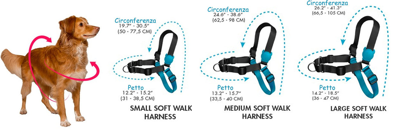 Pettorina Zeedog Soft - Walk Folk per Cani