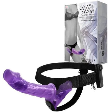 Doppio Strap-On Vibrante Ultra Passionate Harness