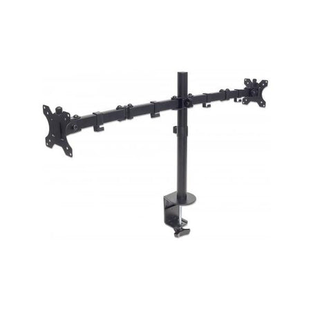 Supporto da Scrivania per 2 Monitor 13-32'' con Morsetto