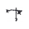 Supporto da Scrivania per 2 Monitor 13-32'' con Morsetto
