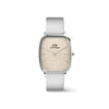 Daniel Wellington - Orologio Marlon Wire Linen Silver