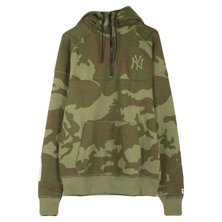 NEW ERA Felpa Cappuccio Uomo Ntc Hz Hoodie Neyyan Olive da uomo