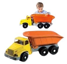 Androni - Camion Gigante per Sabbia e Giardino Assortito 6090