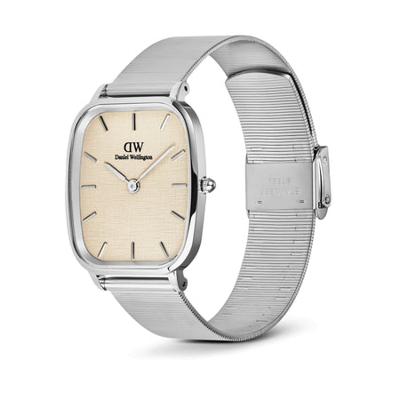 Daniel Wellington - Orologio Marlon Wire Linen Silver