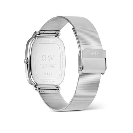 Daniel Wellington - Orologio Marlon Wire Linen Silver