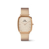 Daniel Wellington - Orologio Marlon Wire Linen Rose Gold