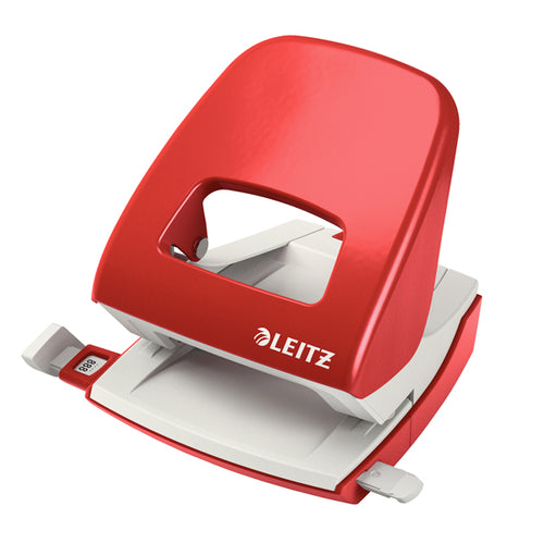 Perforatore 2 Fori 5008 Rosso Max 30Fg Leitz