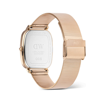 Daniel Wellington - Orologio Marlon Wire Linen Rose Gold