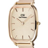 Daniel Wellington - Orologio Marlon Wire Linen Rose Gold