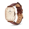 Daniel Wellington - Orologio Marlon St Mawes Linen Rose Gold