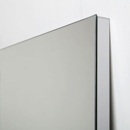 Specchio 80x70 reversibile con lampada a led da 20cm