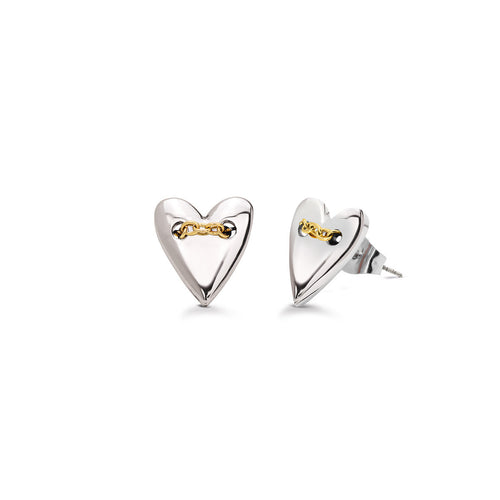 Ops Object - orecchini a lobo cuore LOVELINE