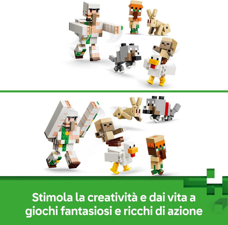 Lego Minecraft - Attacco nel Deserto del Fantino di Polli 21592