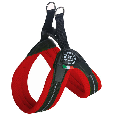 Pettorina Tre Ponti Easy Fit Rossa per Cani