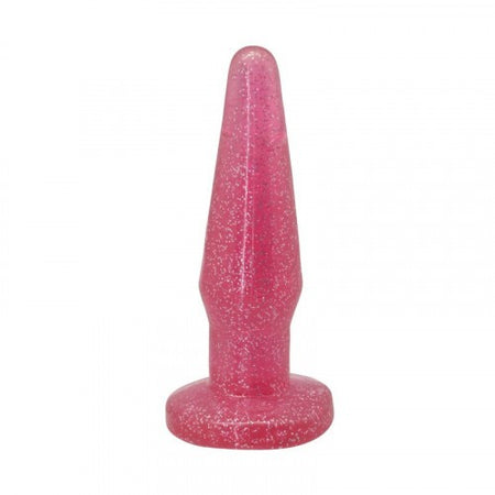 Butt plug Kit Anale Timeless Glitter Pink taglia S e M