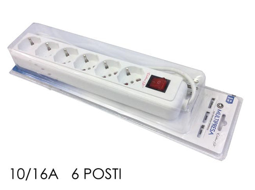 Multipresa 6 posti