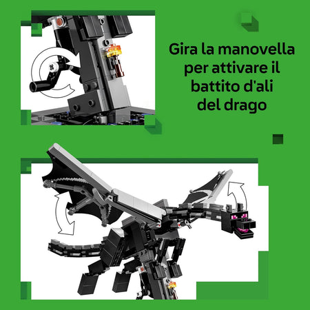 Lego Minecraft - Drago dell'End 21595
