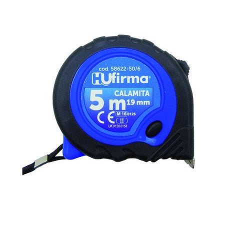 Flessometro Gommato con Calamita 25 mm 8 mt Guscio Antiurto Rivestito in Gomma Antiscivolo HUfirma