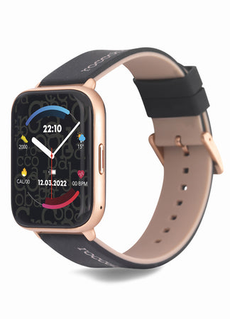 Roccobarocco Orologio - Elite – Smartwatch Unisex Nero Oro