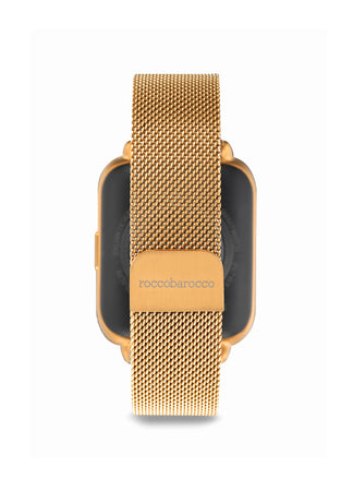 Roccobarocco Orologio - Elite – Smartwatch Unisex Acciaio Oro