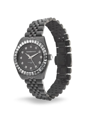 Roccobarocco Orologio - Skater – Donna Water Resistant Nero Argento